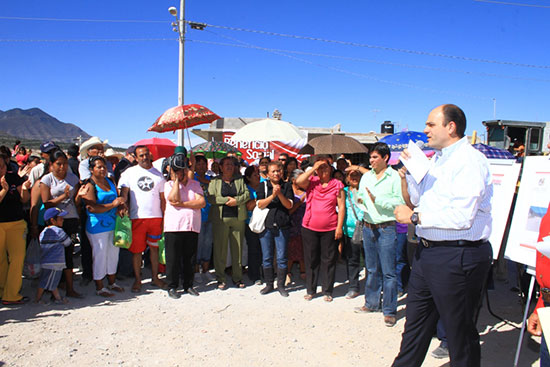 Arranca Jericó obras de Desarrollo Social al sur de Saltillo