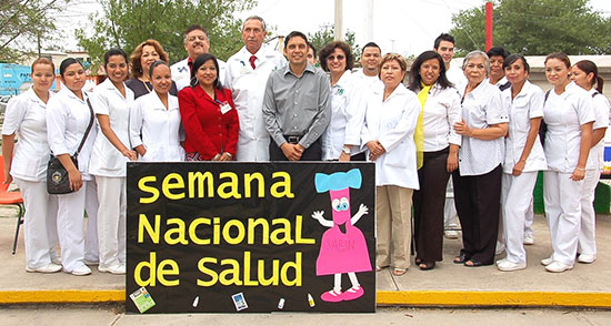 Inicia la Segunda Semana Nacional de Salud en Nueva Rosita