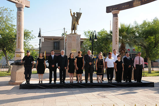 Conmemoran el 202 Aniversario Luctuoso de Ignacio Aldama González