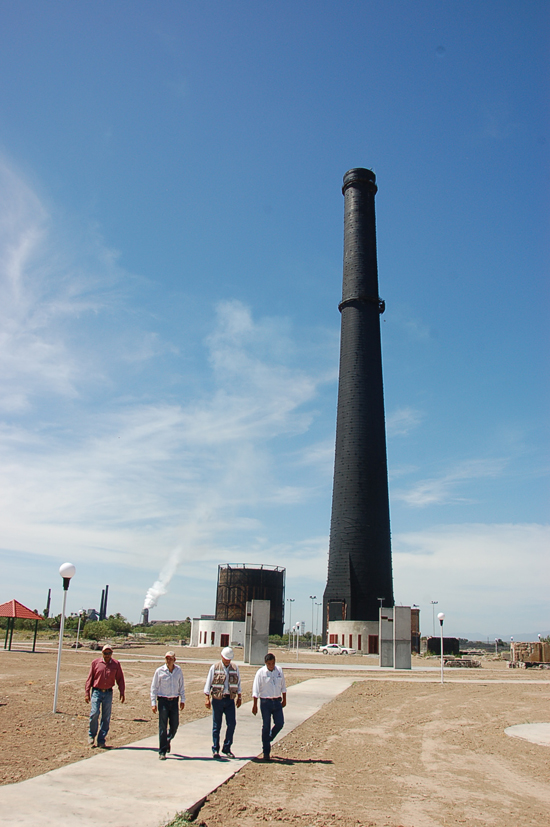 Grandes avances en la construcción del parque la chimenea: Nerio Maltos 