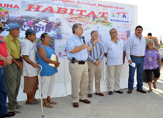 Impulsan obras de pavimentación en la colonia San Antonio