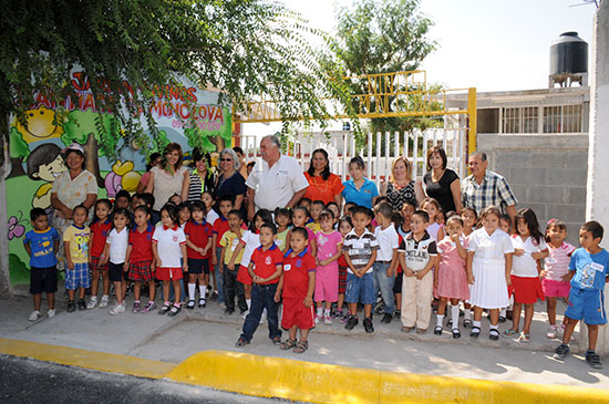 Inauguran obra de pavimentación en la Colonia San Miguel