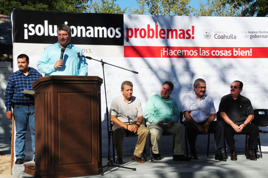 Arrancan obras en Ciudad Acuña