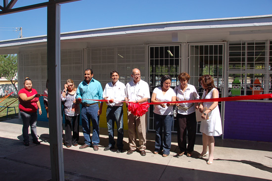 Entregan  obra en Jardín de Niños Isabel Amalia 