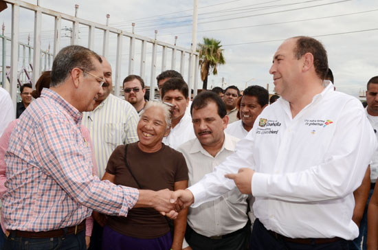 Recorre gobernador zona desalojada por lluvias