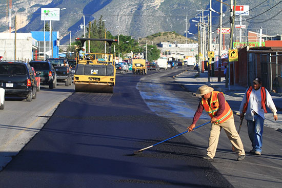 Supervisa Jericó arranque de recarpeteo en el Otilio