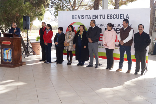 Arranca César Gutiérrez “De visita en tu escuela”