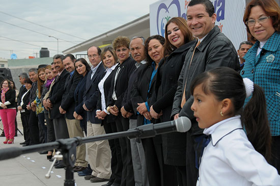 Inauguran autoridades municipales y educativas el Jardín de Niños Amparo Pape