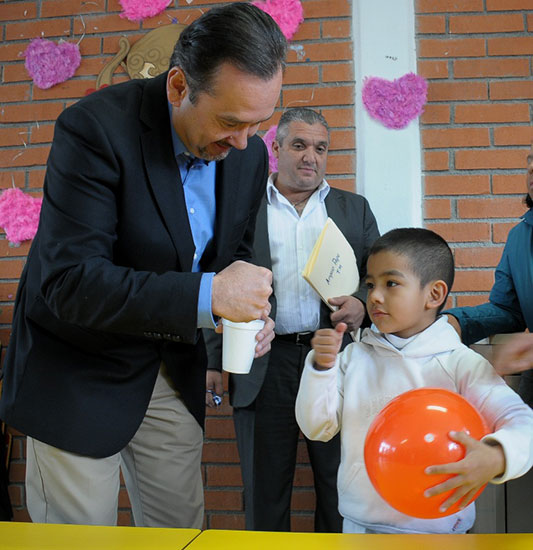 Inauguran autoridades municipales y educativas el Jardín de Niños Amparo Pape