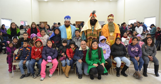 La ilusión de los Reyes Magos llegó a la Villa de San Juan de Sabinas