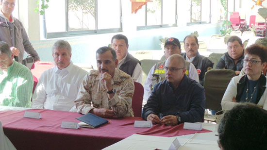 Participa César Gutiérrez en reunión de coordinación en el 14 Regimiento