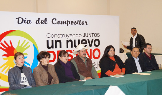 Reconocen a compositores en su día 