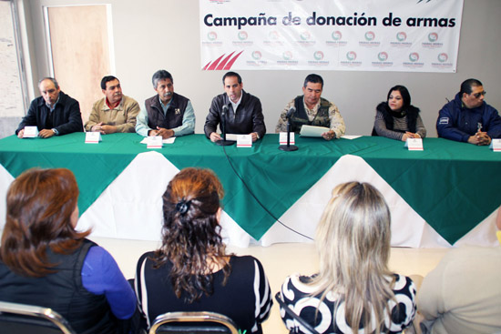 CONCLUYE CON ÉXITO PRIMERA CAMPAÑA DE CANJE DE ARMAS 2014 