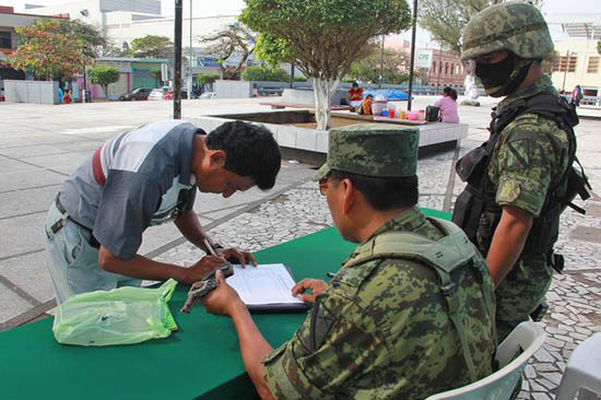 Se realizará campaña de canje y registro de armas “Intercambio por la Paz”