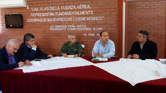 Seguridad para el desarrollo: realiza gobernador reuniones del GCO 