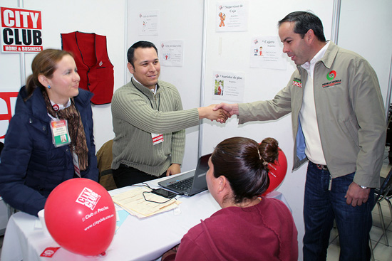 INAUGURA ALCALDE SEGUNDA FERIA NACIONAL DE EMPLEO PARA LA MUJER 