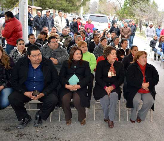 Inauguran obras de pavimentación con inversión de 2 MDP 