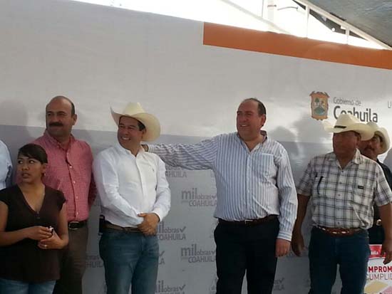 Mil obras para Coahuila, mil gracias al gobernador: Ricardo Aguirre 