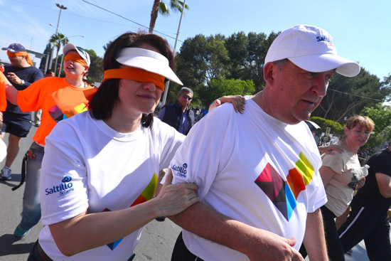 Un éxito primera carrera para personas con discapacidad 