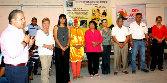 CELEBRAN EN SU DIA A NIÑOS ESPECIALES EN CENTRO DE REHABILITACIÓN INTEGRAL “GABY BRIMMER A.C.”