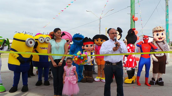 Éxito total festejo para los niños organizado por el DIF 