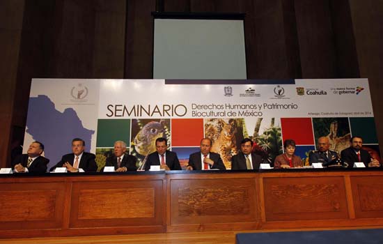 La Universidad Autónoma de Coahuila sede del Seminario "Derechos Humanos y Patrimonio Biocultural de México 