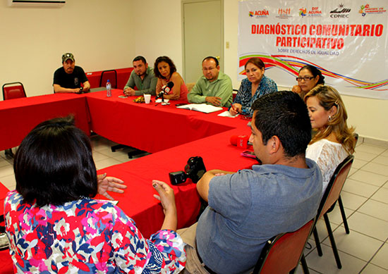 Realizaran estudio “Diagnóstico Comunitario Participativo” en Derechos Humanos