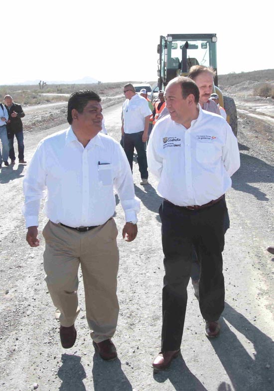 ES INFRAESTRUCTURA CARRETERA DETONANTE ECONÓMICO PARA MUNICIPIOS DE COAHUILA