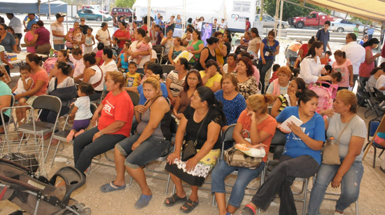 Inician Mega brigadas en las colonias Guerrero y Eliseo Mendoza Berrueto 