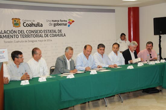 Instalan Consejo Estatal de Ordenamiento Territorial 