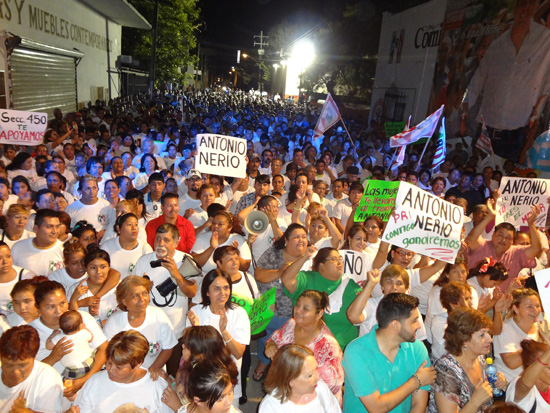 Prende fervor político arranque de campaña de Antonio Nerio 