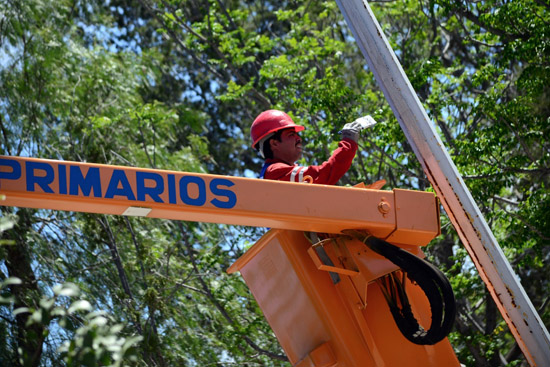 Rehabilitarán simultáneamente dos plazas en Las Brisas 