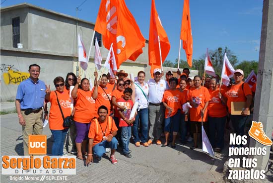 Se compromete Sergio Garza Castillo con los de Santa Martha: Regularización de Predios, Alumbrado y Una calle que Comunique con el Frac. La Misión 