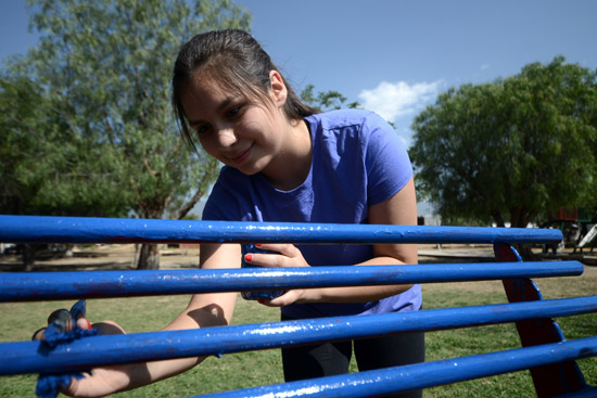 Trabajan estudiantes por Saltillo 