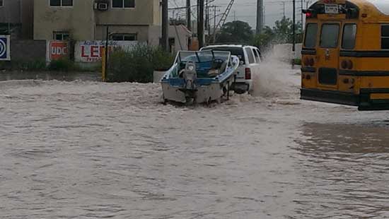 10 colonias afectadas el saldo de las inundaciones en Acuña: Francisco Saracho