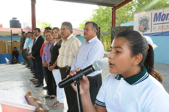 Agradecen en Primaria Nicolás Bravo los apoyos de Presidencia Municipal 