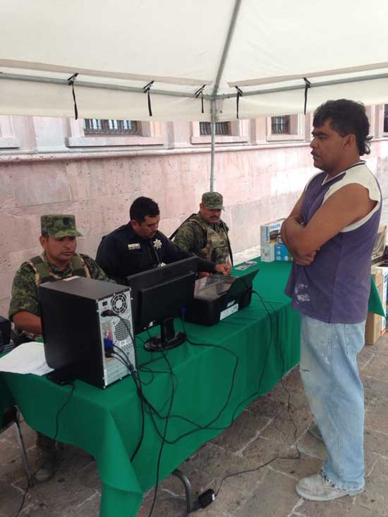 CONTINÚA CANJE DE ARMAS “INTERCAMBIO POR LA PAZ” EN COAHUILA