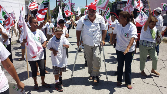 Vamos por más seguridad y  educación: Melchor Sánchez de la Fuente