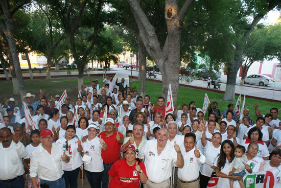 Vamos por más seguridad y  educación: Melchor Sánchez de la Fuente