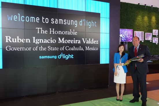 VISITA DELEGACIÓN COAHUILA Samsung Electronics en Corea