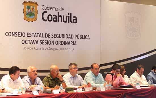   PRESIDE GOBERNADOR SESIÓN DEL CONSEJO ESTATAL DE SEGURIDAD