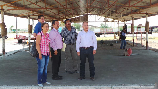 Supervisa César Gutiérrez remodelación de Astro Feria 