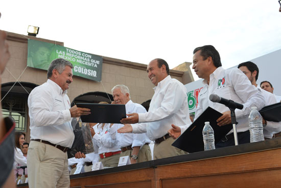  EL PRI GANÓ EN COAHUILA GRACIAS AL TRABAJO Y LIDERAZGO DE RUBÉN MOREIRA.- CÉSAR CAMACHO QUIROZ