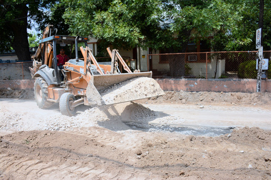 SUPERVISA ALCALDE AVANCE DEL 30 POR CIENTO DE LA OBRA DE REHABILITACIÓN DE LA RED DE DRENAJE DEL LA ZONA CENTRO 