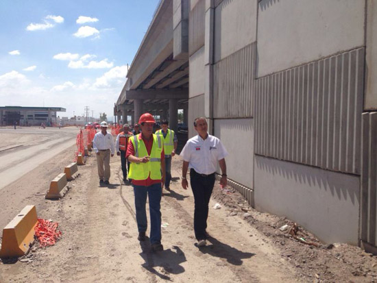 Supervisa Secretario de Infraestructura obras en la REGIÓN  Laguna