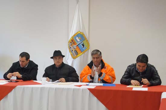 Encabeza César Gutiérrez reunión regional de Protección Civil  