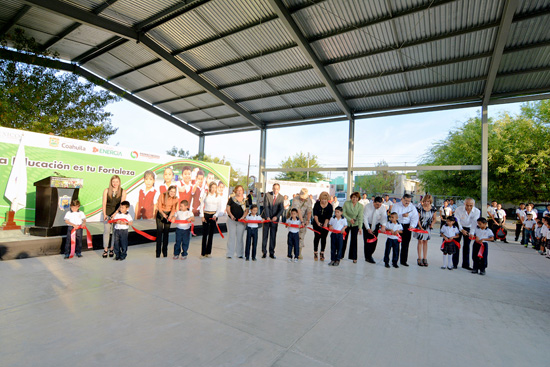 MEJORARÁN INFRAESTRUCTURA DEPORTIVA EN ESCUELA PRIMARIA “FÉLIX CAMPOS CORONA” 