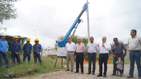 Sigue gobierno municipal trabajando en electrificación 