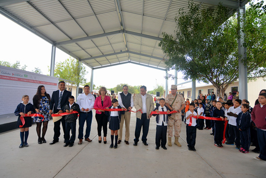 RESALTAN INVERSIONES FEDERALES Y ESTATALES EN EDUCACIÓN EN PIEDRAS NEGRAS 