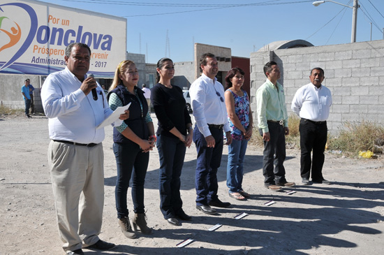 Más beneficios para la Colonia El Roble, arrancan pavimentación 